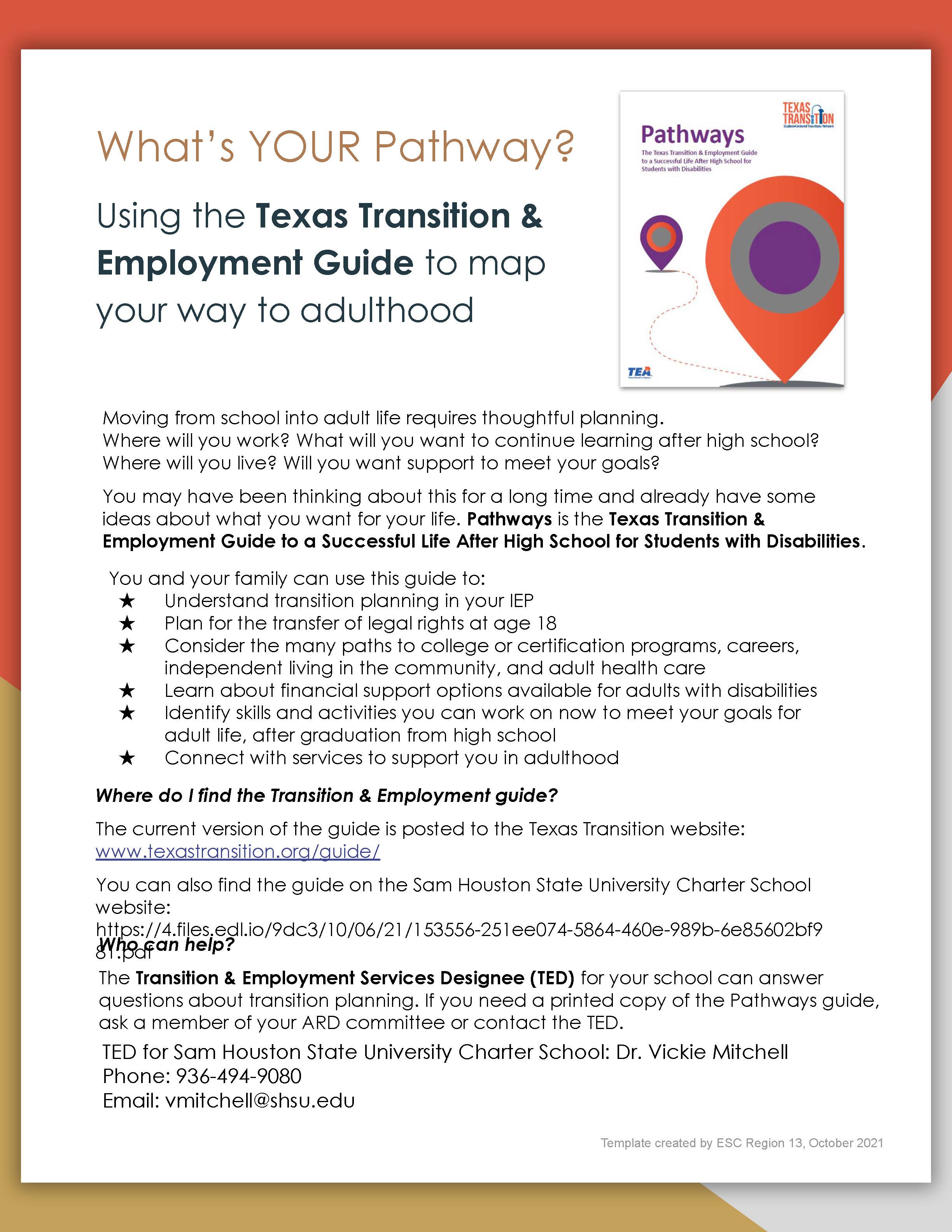 Pathways flyer_Sam Houston State University Charter School (1)